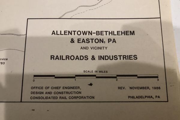 Allentown-Bethlehem & Easton and Vicinity, November 1986