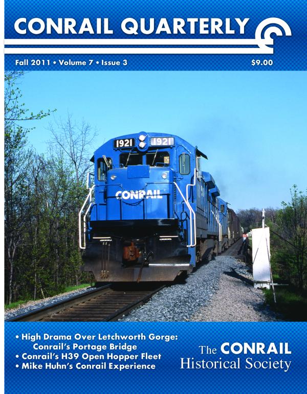 Conrail Quarterly: Vol 07, Issue 3, Fall 2011