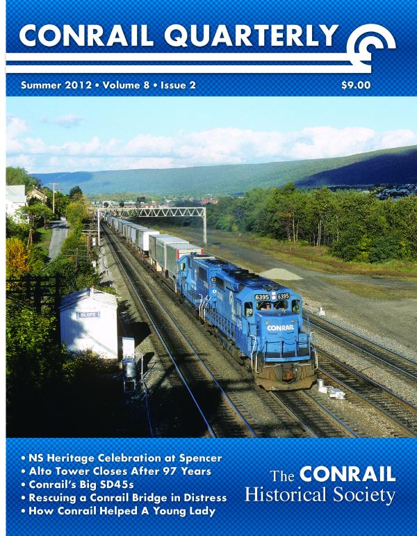 Conrail Quarterly: Vol 08, Issue 2, Summer 2012