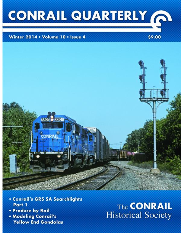 Conrail Quarterly: Vol 10, Issue 4, Winter 2014