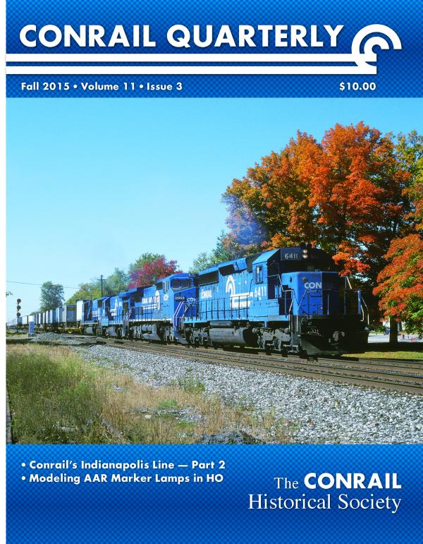 Conrail Quarterly: Vol 11, Issue 3, Fall 2015
