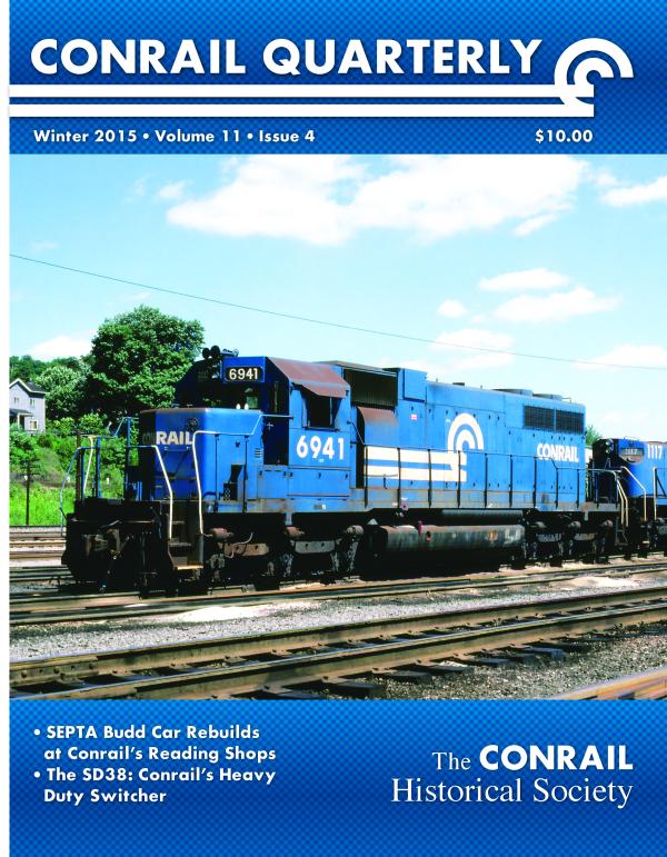 Conrail Quarterly: Vol 11, Issue 4, Winter 2015