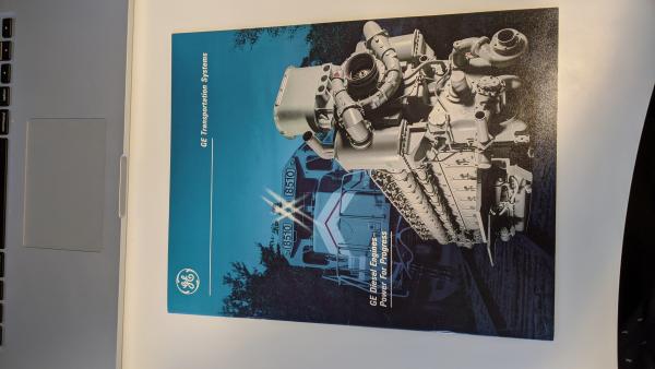 GE Diesel Engine Brochure TS-6333 on the FDL Series engines (FDL-8, FDL-12, FDL-16)