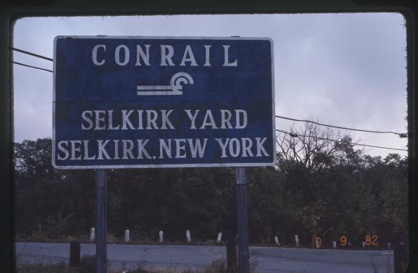 Selkirk Yard Sign in Selkirk, NY