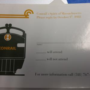 Spirit of Massachussets OCS Invitation (October 26 1988)