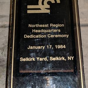 Northeast Region Headquarters Dedication Ceremony keepsake