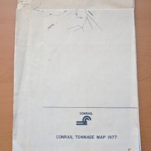 Conrail Tonnage Map 1977