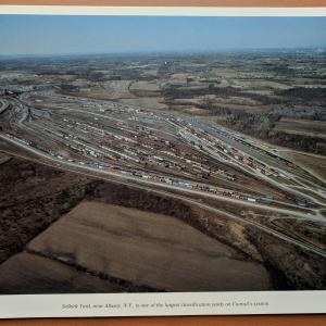 Promotional photo: Selkirk Yard, near Albany, N.Y., is one of the largest classification yards on Conrail's system.