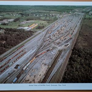 Promotional photo: Aerial view of DeWitt Yard, Syracuse, New York.