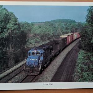 Promotional photo: Conrail SD40