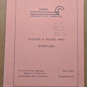 Division & Region Maps Operations March 1984