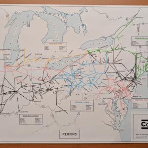 Conrail Regions Map April 1 1976