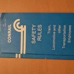 S7-A (New-7-78) Safety Rules Train, Locomotive and other Transportation Employees, Effective July 1978 (x2)