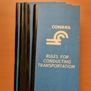 CT400 Revised 7-1-75 Rules for Conducting Transportation Effective April 28 1968 (x5)