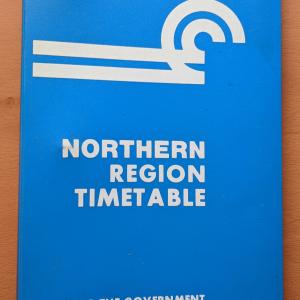 Conrail Northern Region Employee Timetable, 1980-04-27, No. 1