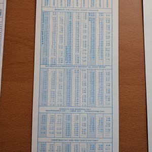 Conrail and SEPTA Schedule - Jenkintown, Glenside, and Philadelphia - 1979-06-03