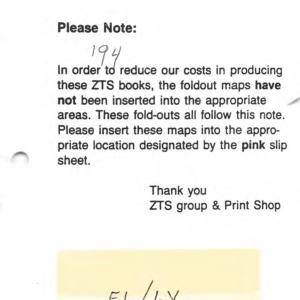 ZTS Maps, Albany Division, Vol. 3, July 1997