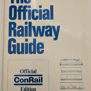 The Official Railway Guide Official ConRail Edition April 1976