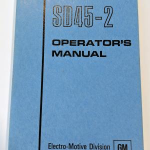 EMD SD45-2 Operators Manual