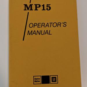EMD MP15 Operators Manual