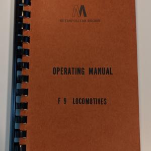 EMD F9, FP9 and FL9 Operating Manual, Metropolitan Region