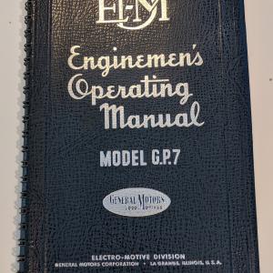EMD GP7 Operating Manual