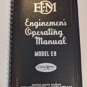 EMD E8 Operating Manual, labeled Erie Training Diesel Training Car 10