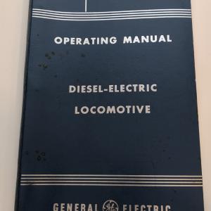 GE Diesel Electric Locomotive Operating Manual GEJ-3856A