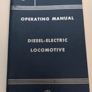 GE Diesel Electric Locomotive Operating Manual GEJ-3856C