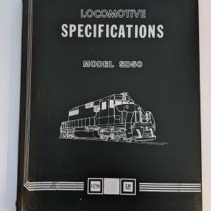 Locomotive Specifications Booklet: EMD SD50