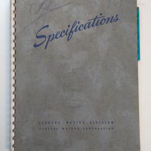 Locomotive Specifications Booklet: EMD FP7