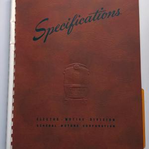 Locomotive Specifications Booklet: EMD DD35 Specification 8049 June 1 1963