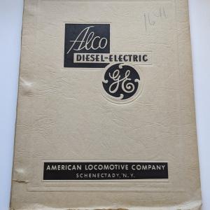 Locomotive Specificiations Booklet: Alco 1000 BHP Road Switcher Locomotive (RS-1) E-1641 marked EP-200A 1641