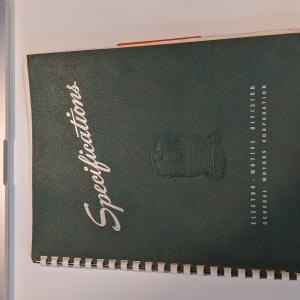 Locomotive Specifications Booklet: EMD GP30 Specification 8046 April 1 1962