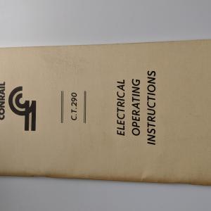 C.T. 290 R6 8-76 Electrical Operating Instructions Effective January 1, 1973
