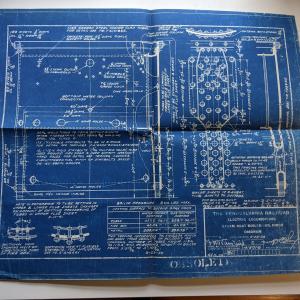 Electric Locomotive Steam Heat Boiler Modifications Drawing
