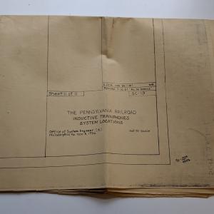 PRR Map of Inductive Trainphones System Locations SC-19