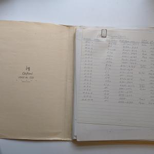 Folder of PRR Locomotive Rosters