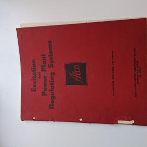 Book of information on Excitation and Power Plant Regulating Systems - Locomotives with Model 244 Engines