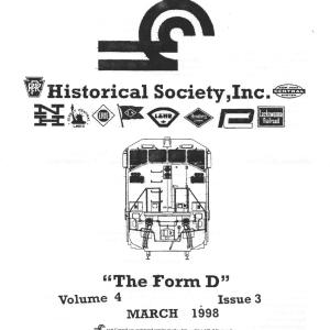 CRHS The Form D Newsletter - Vol. 04, No. 03 - March 1998