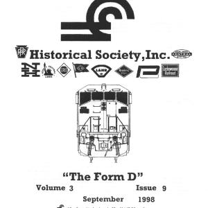 CRHS The Form D Newsletter - Vol. 04, No. 09 - September 1998