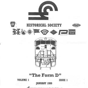 CRHS The Form D Newsletter - Vol. 05, No. 01 - January 1999 (labeled as Vol. 1)