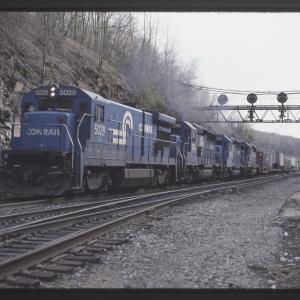 Conrail 5029 in Altoona PA on 5/4/89