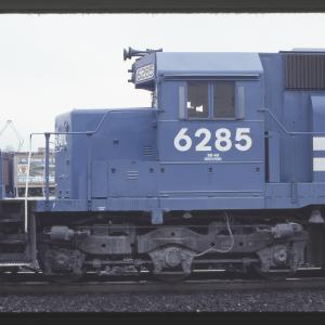Conrail 6285 in Altoona PA on 5/5/89