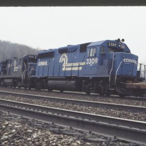 Conrail 3309 in Altoona PA on 5/5/89