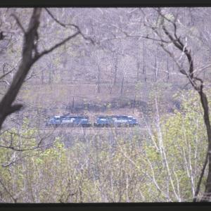 Conrail 6291 at MG Tower, Altoona PA on 5/6/89
