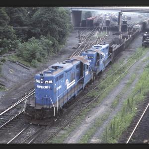 Conrail 7558 in Enola PA on 8/90