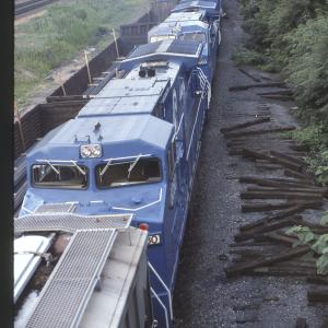 Conrail 6080 in Enola PA on 8/90