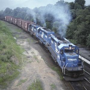 Conrail 6490 in Enola PA on 8/90