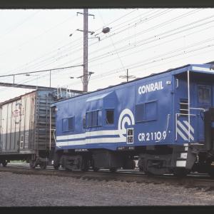 Conrail 21109 in Monmouth Junction NJ on 6/25/76